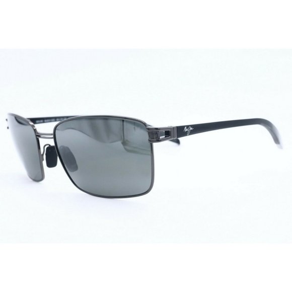 Maui Jim Cove Perk MJ 531-02D Gunmetal Sunglasses Gray Polarized Lenses 60mm(A) main image 5